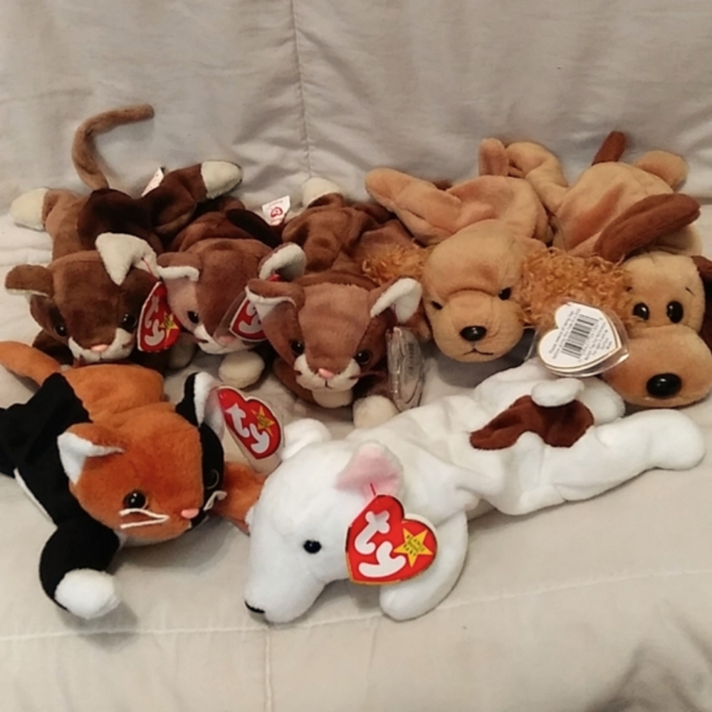Ty beanie baby set